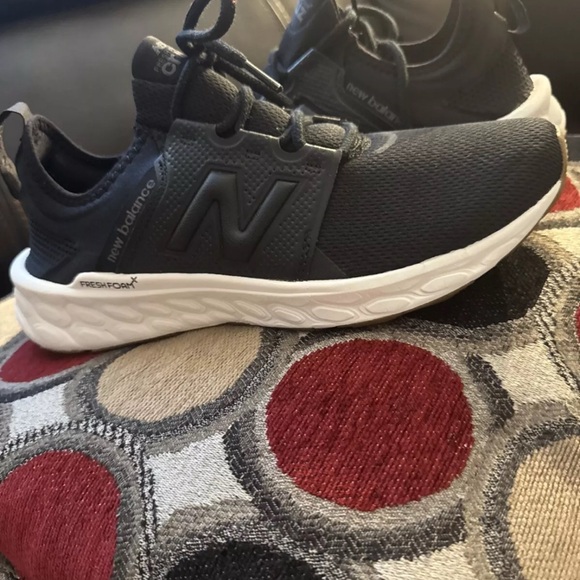 New Balance Unisex Fresh Foam X Cruz Black Running Shoes Sneakers M9 And W10.5 - Picture 3 of 7